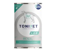 Tonivet Lab Lab Rénal Nourriture Humide pour Chien avec Agneau 6x400g