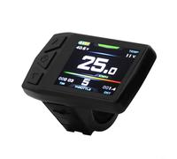 TONIXY 1 écran LCD pour Kt-Lcd11, écran coloré 24 V 36 V 48 V, connecteur étanche à 5 broches, données de vitesse de batterie, code d'erreur, matériau ABS noir, 73 x 45 mm,