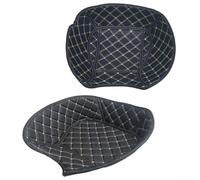 TONIXY 1 ensemble pour tapis de coffre Shad Sh29, doublure sur mesure pour boîte latérale 23/36, coussinet inférieur supérieur antidérapant en PU, noir, rangement de moto de tourisme