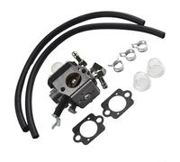 TONIXY 1 kit de carburateur compatible avec Wacker Bs50-2 Bs50-2I Bs60-2I Bs70-2I et pour Hda 242 pour Hda 252 Compacteurs de plaques, comprend pour ampoule d'amorçage, clips d'étanchéité de ligne de