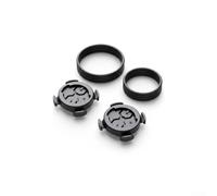 TONIXY 1 support d'ordinateur de vélo pour Wahoo, support de fixation en plastique léger avec fixation sécurisée, pour une vision claire, noir, vélo de route