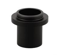TONIXY 1 x adaptateur de microscope à monture C 23,2 mm pour caméra CCD, interface de montage en métal pour microscopes biologiques et stéréo en analyse de laboratoire