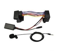 TONIXY Adaptateur audio 5.0 avec micro pour BMW E60 E81 E90 sans fil Musique Streaming Appels mains libres Kit de mise à niveau stéréo de voiture compatible Bluetooth Son sans perte Noir Pour modèles