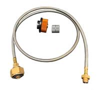 TONIXY Adaptateur pour cuisinière à gaz - En acier inoxydable - Propane - 70 cm - Kit de connexion extérieur pour réchauds de camping