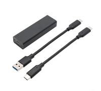 TONIXY Adaptateur USB 3.2 vers 5GbE pour connexion réseau LAN filaire Realtek RTL8157, coque en aluminium, design de câble divisé avec USB-C vers USB-C