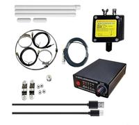 TONIXY Antenne active boucle 500 kHz - 1 GHz - Gain de 0 à 30 dB - Récepteur MW/SW/FM/AIR/UVHF avec charge de type C - Anneau de 68 cm pour Tecsun Sangean pour ICOM pour YAESU, installation de toit de