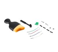 TONIXY AT-VMN95E Stylet de rechange pour tourne-disque Audio-Technica, pointe elliptique avec tige en aluminium, kit d'aiguilles pour tourne-disque vinyle avec brosse et fils