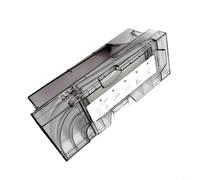 TONIXY Bac à poussière compatible avec Roborock pour QREVO Curv 2 Flow, poubelle haute capacité avec canal anti-obstruction pour un nettoyage efficace de la maison, design lavable