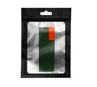 TONIXY Bande de protection des bords de raquette de pickleball, résistante à l'abrasion, matériau flexible, ne se froisse pas, pour pagaie de 16 mm (vert foncé)