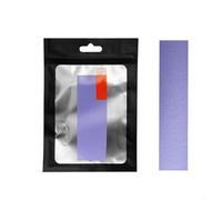 TONIXY Bande de protection des bords de raquette de pickleball, résistante à l'abrasion, matériau flexible, ne se froisse pas, pour pagaie de 16 mm (violet)