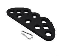 TONIXY Barre de traction en acier pour machine de gym à domicile, barre d'écartement de fitness multi-grip pour triceps et rangées arrière, 153 cm, noir