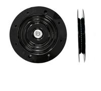 TONIXY Base Pivotante 360° Acier 10 Pouces Roulements(Flat Edge) | Acier laminé 2mm, charge lourde, structure pour robuste, ne se plie pas, durée de vie