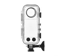 TONIXY Boîtier de plongée sous-marine, pour Insta360 X4, boîtier étanche à 40 m avec lentille en verre trempé, coque de protection compacte 15 x 6 x 2 cm pour la plongée sous-marine et la natation