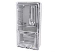 TONIXY Boîtier de rail DIN, boîte de compteur électrique monophasé à 6 voies, étanche IP65, résistant au soleil, anti-corrosion, armoire de distribution IP20 (A)