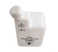 TONIXY Bouteille de mélange à 2 temps 1 L pour essence et huile pour un rapport moteur précis pour tronçonneuse, débroussailleuse, équipement électrique d'extérieur