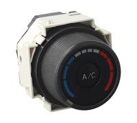 TONIXY Bouton de contrôle de vitesse et de température du ventilateur de chauffage pour Toyota Corolla 2009-2013 et Matrix 2009-2010, pièces assorties en usine (milieu)