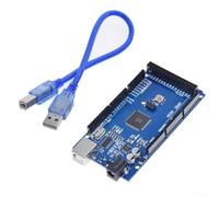 TONIXY Carte de développement CH340G pour MEGA2560 R3 avec câble USB pour mises à jour du micrologiciel et projets matériels interactifs pour une connexion sans interruption de l'ordinateur (B)