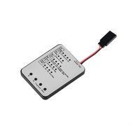 TONIXY Carte de programmation électronique LED avec compatibilité multi-ESC, force de freinage et marche arrière réglables, détection de basse tension programmable (gris)