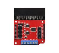 TONIXY Carte d'extension de pilote de moteur, DC 6-12 V, 1,2 A par canal, compatible avec la carte de développement Tiny:Bit pour la conduite de moteurs à courant continu dans la robotique, la