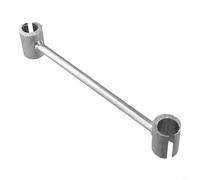 TONIXY harnière de porte réglable, pour charnières de drapeau de 8 à 25 mm, clé robuste finition argentée, outil de réparation d'écart en acier pour portes de salle blanche de sécurité incendie