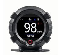 TONIXY Compteur de pente GPS numérique et inclinomètre avec affichage tête haute, angle de tangage tout-terrain, altitude, latitude pour conducteurs d'aventure 4x4, pour la navigation de sécurité