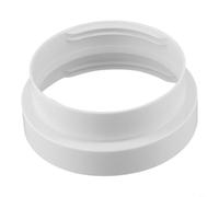 TONIXY Connecteur de conduit d'échappement mobile pour climatisation 130 mm 150 mm en plastique ABS blanc (130 à 150 mm)