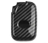 TONIXY Coque de clé Lexus en fibre de carbone compatible avec GX pour LX pour RX ES IS GS pour LS pour HS Series ABS et coque en caoutchouc pour protéger les clés de voiture des rayures au quotidien