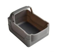 TONIXY Coque de protection en silicone pour batterie 18 V 3.0 4.0 5.0 outils électriques, pochette de rangement antichoc pour atelier et utilisation en extérieur, 12 x 8,5 x 7,5 cm