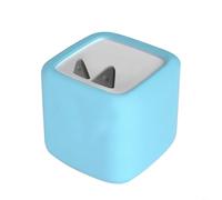 TONIXY Coque de protection en silicone pour lecteur audio Toniebox 2, souple, anti-chute et antidérapante, accessoire en silicone antichoc avec poignée texturée, bleu (bleu)
