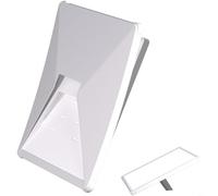 TONIXY Coque de protection en silicone pour Starlink, antidérapante, résistante aux chocs avec poignée texturée, bouclier intégral doux pour voyage, camping, randonnée, noir (blanc)