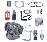 TONIXY Ensemble de 17 cylindres de 47 mm pour tronçonneuse MS360 MS360W Ms361 Ms361C Ms361W Ms361N Ms361R Ms361Z Ms361V Ms341 Ms341Z