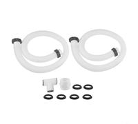 TONIXY Ensemble de connecteurs d'adaptateur de tuyau de piscine pour Intex - Compatible 3,8 cm et 5,1 cm, design anti-fuite pour piscines hors sol, filtres à sable et ports de lavage à contre-courant