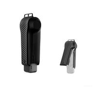 TONIXY Étui de protection pour Dji Pocket 4 avec couvercle d'objectif, coque en silicone PC résistant aux chocs, boîtier noir compact, pour voyage vlogging en plein air