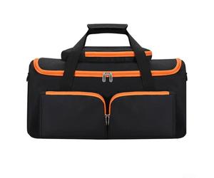 TONIXY Étui de transport portable pour haut-parleur PartyBox On-The-Go, polyester doux avec coton polyéthylène, sac de rangement de voyage noir pour événements en plein air