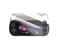 TONIXY Film protecteur d'écran en verre trempé pour console de jeu rétro Pocket 6 Dureté 9H Transparent Anti-traces de doigts Ajustement précis 19,8 x 7,6 cm Revêtement oléophobe Application facile (B