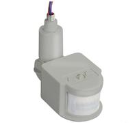 TONIXY Interrupteur automatique à détecteur de mouvement infrarouge avec double technologie de détection, minuterie réglable de 3 à 8 m, pour éclairage de maison, jardin, garage, compatible avec LED