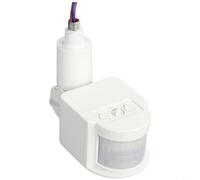 TONIXY Interrupteur automatique à détecteur de mouvement infrarouge avec double technologie de détection, minuterie réglable de 3 à 8 m, pour éclairage de maison, jardin, garage, compatible avec LED