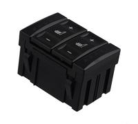 TONIXY Interrupteur de commande de chauffage de siège compatible avec Ford S-MAX 2006-2015, Galaxy MK3, Mondeo MK4 OEM 6M2T-19K314-AC (Noir)