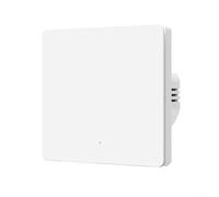 TONIXY Interrupteur mural intelligent pour Tuya pour Zigbee, aucun fil neutre nécessaire, détection de présence, fonctionne pour Alexa et pour Google Home, blanc (1 voie)
