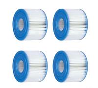 TONIXY Intex S1 29011E Cartouche filtrante Pure Spa pour piscines. Pièce de rechange efficace pour la capture de la saleté prolonge la durée de vie de la pompe (4 pièces)