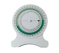 TONIXY Jauge inclinomètre, outil de mesure de la gamme de mouvement, pour tester la plage de mouvement, cartographie de courbure de la colonne vertébrale (pour ROM) (vert)
