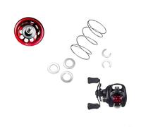 TONIXY Kit de joints de ressort de bobine de frein pour Daiwa 23 Sair 25 Alphas BF TW PE Special, pièces de moulinet de pêche en métal pour réduire la sensation de traînée et améliorer le lancer