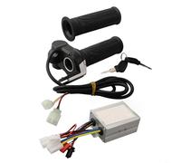 TONIXY Kit de poignée d'accélérateur de moteur brossé 24 V 36 V 48 V 250 W-1000 W pour scooter électrique vélo électrique pièces de modification (24 V 350 W)