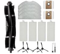 TONIXY Kit de rechange pour aspirateur Tapo RV30 Plus RV30 RVV20 Max Plus RV20 Max Robot Aspirateur Filtres Brosses latérales Lingettes Sacs à poussière