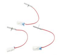 TONIXY Kit de thermistance pour sèche-linge LG et KENMORE, pièces de rechange 6323EL2001B 6931EL3003D 6931EL3001E, ne chauffe pas, longue durée de séchage, plastique blanc 20 cm (3 pièces)