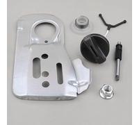 TONIXY Kit d'écrou de plaque de guidage de barre intérieure de pompe à huile pour 445 450 E pour pièces de tronçonneuse X-TORQ, kit de réparation de rechange pour jardin, cour pour équipement