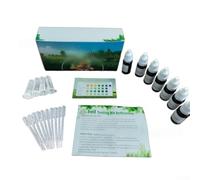 TONIXY Kit professionnel 4 en 1 de test de sol, ammoniac, azote, phosphore et potassium, plage de pH 4,0 à 10,0