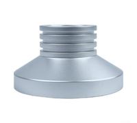 TONIXY Lot de 1 poids pour disque vinyle, pour stabilisateur, pour platine vinyle de 17,8 cm, 45 tr/min, amortisseur en alliage d'aluminium réduisant la distorsion, pour audiophile Home DJ (argenté)