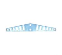 TONIXY Lot de 1 poulie réglable haute et basse barre de traction multiposition, pour salle de sport, construction en plaque d'acier avec poignées ergonomiques, argent, 52 cm/38 cm