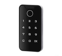TONIXY Lot de 1 serrure numérique sans clé, mot de passe pour RFID pour UNLOCK, en alliage de zinc, pour bureau, salle de sport, maison, tiroir, sécurité, 107 x 56 mm (D)